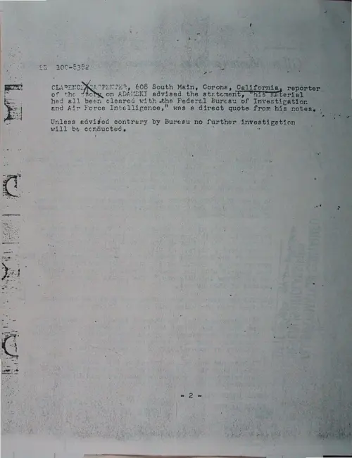 First page of Wilbert Smith Archives Files Box 1130 04 1130-04-p027