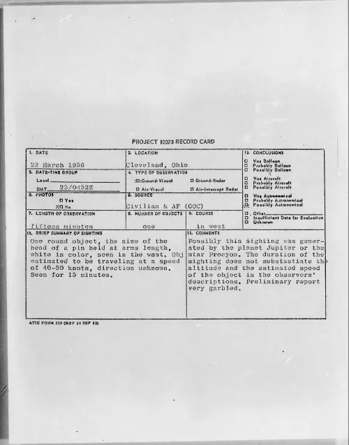 First page of 1956.03 - 6785405 - Cleveland, Ohio
