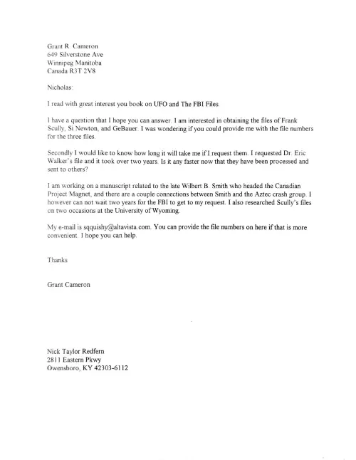 First page of Canada Robert Sarbacher 4