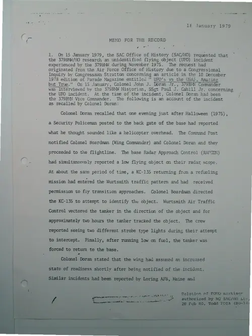 First page of Wilbert Smith Archives Files Box 1136 07 1136-07-p078