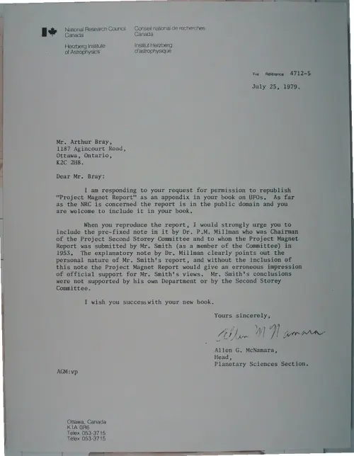First page of Wilbert Smith Archives Files Box 1131 11 1131-11-p003