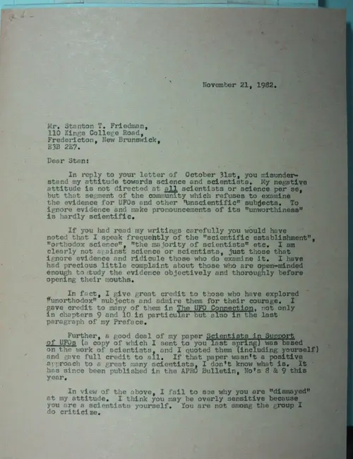 First page of Wilbert Smith Archives Files Box 1130 17 1130-17-p005