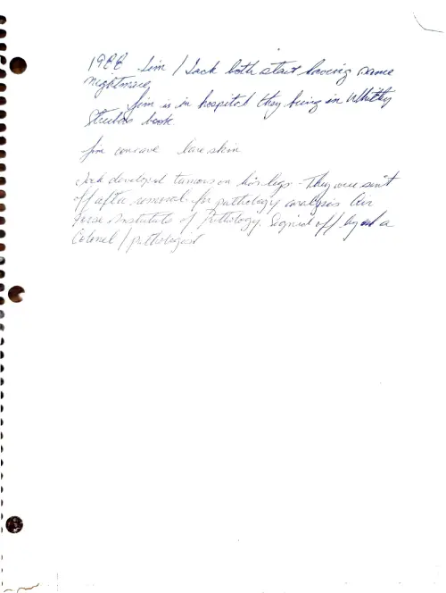 First page of Canada Alien Disclosure
