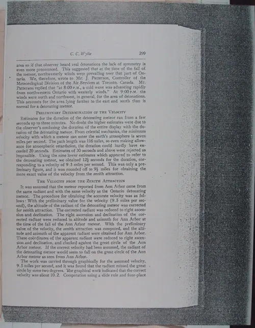 First page of Wilbert Smith Archives Files Box 1131 17 1131-17-p066