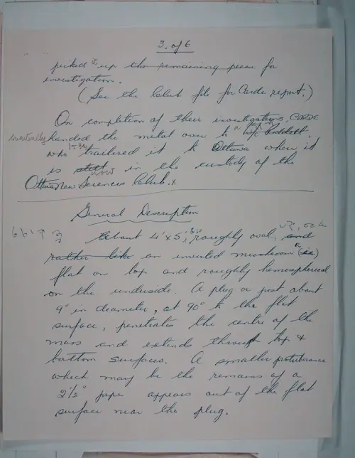 First page of Wilbert Smith Archives Files Box 1131 19 1131-19-p283