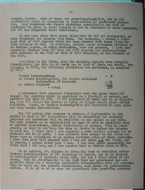 First page of Wilbert Smith Archives Files Box 1130 09 1130-09-p040