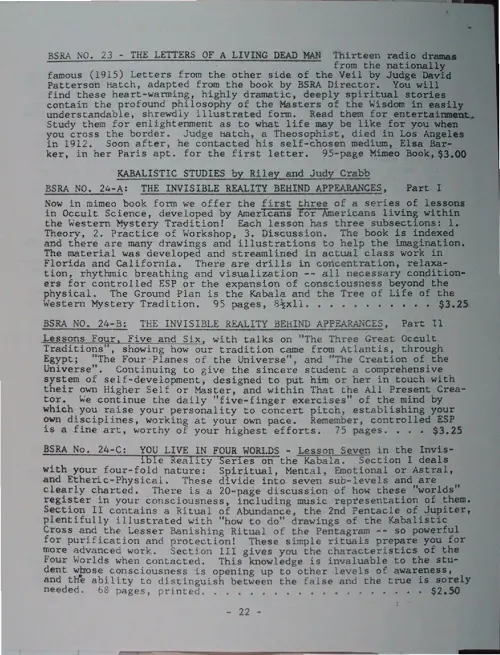 First page of Wilbert Smith Archives Files Box 1130 07 1130-07-p023