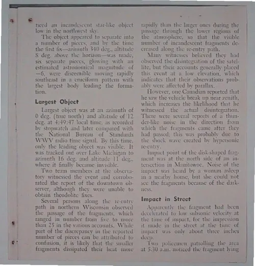 First page of Wilbert Smith Archives Files Box 1131 19 1131-19-p299