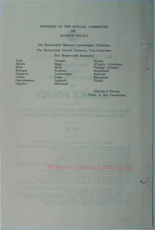 First page of Wilbert Smith Archives Files Box 1130 11 1130-11-p002