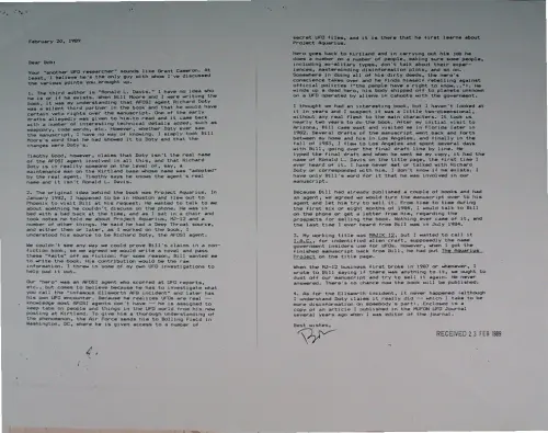 First page of Wilbert Smith Archives Files Box 1131 02 1131-02-p029