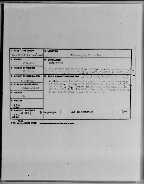 First page of 1953.10 - 6981195 - Albuquerque, New Mexico