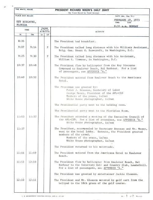 First page of Nixon Nixon 3