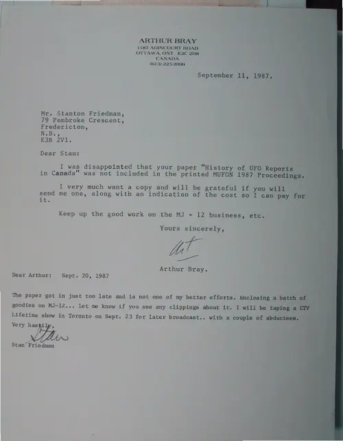 First page of Wilbert Smith Archives Files Box 1131 02 1131-02-p094