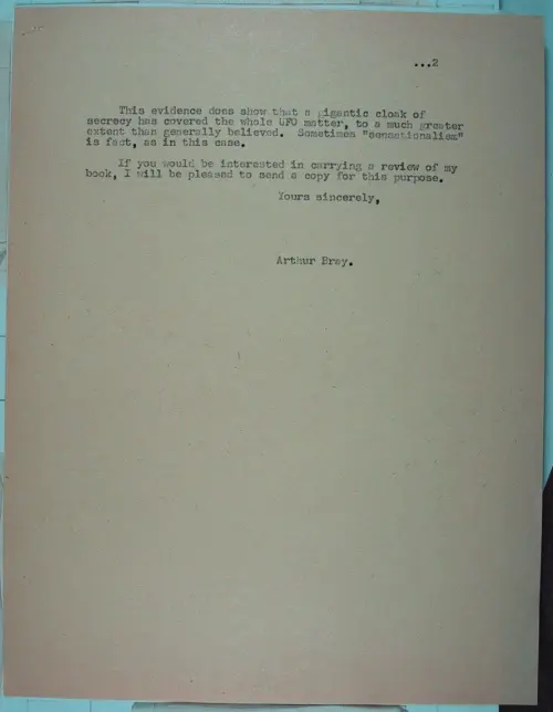First page of Wilbert Smith Archives Files Box 1131 08 1131-08-p003