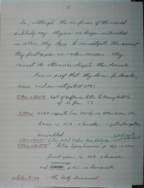 First page of Wilbert Smith Archives Files Box 1130 03 1130-03-p013