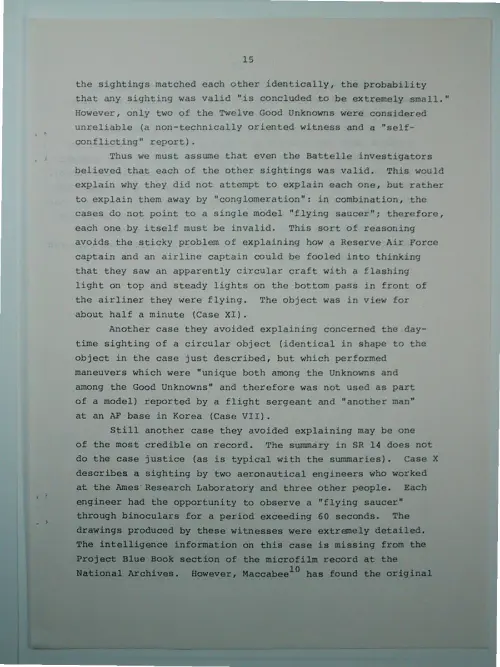 First page of Wilbert Smith Archives Files Box 1136 05 1136-05-p133