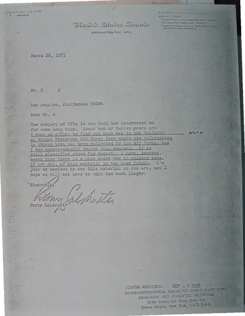 First page of Wilbert Smith Archives Files Box 1131 02 1131-02-p200
