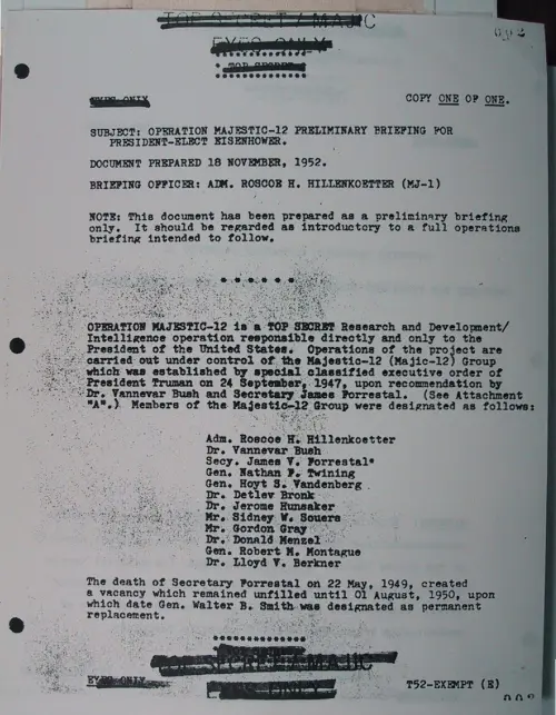First page of Wilbert Smith Archives Files Box 1131 02 1131-02-p207