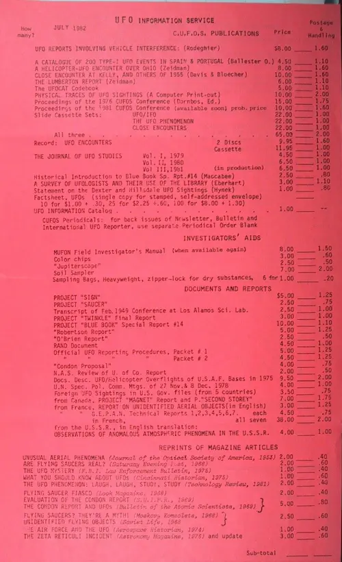 First page of Wilbert Smith Archives Files Box 1130 10 1130-10-p054