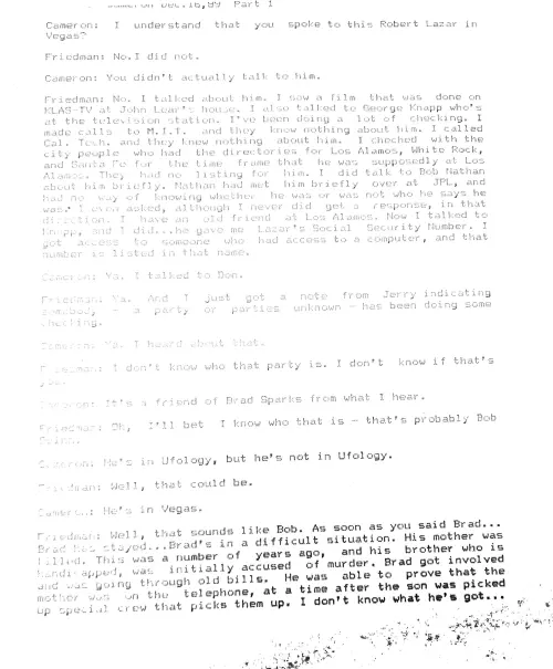 First page of Friedman on Lazar