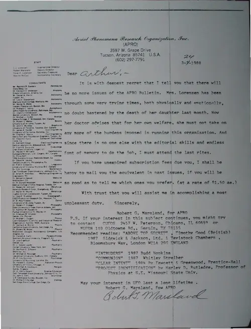 First page of Wilbert Smith Archives Files Box 1130 05 1130-05-p001