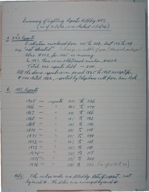 First page of Wilbert Smith Archives Files Box 1131 06 1131-06-p025