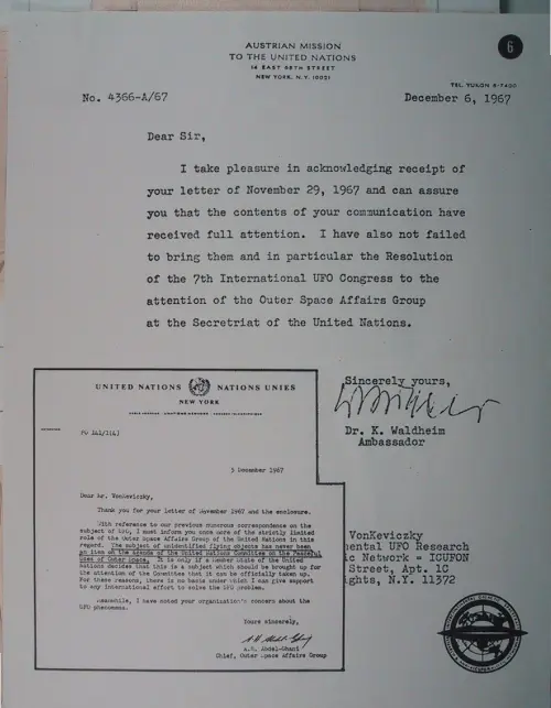 First page of Wilbert Smith Archives Files Box 1130 21 1130-21-p069