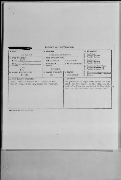 First page of 1960.12 - 8604233 - Virginia, Minnesota