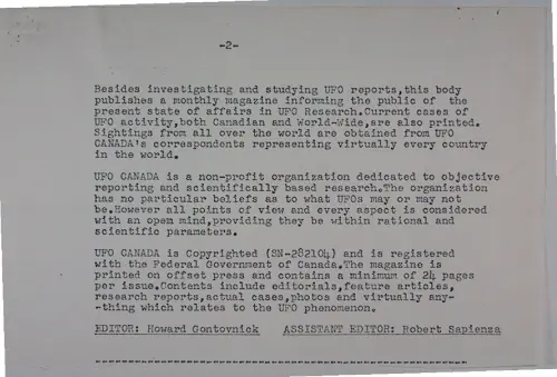 First page of Wilbert Smith Archives Files Box 1131 16 1131-16-p013