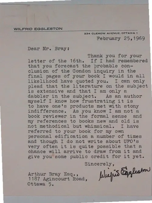 First page of Wilbert Smith Archives Files Box 1131 07 1131-07-p045
