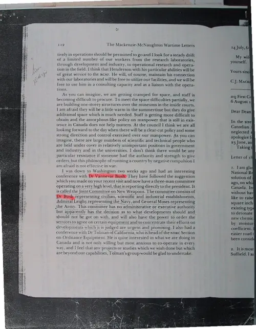 First page of Wilbert Smith Archives Files Box 1131 02 1131-02-p222