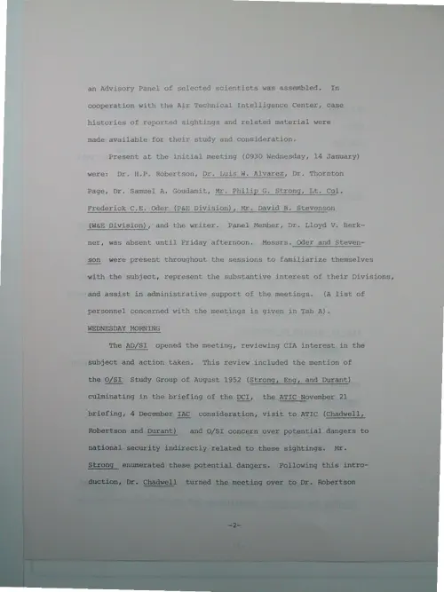First page of Wilbert Smith Archives Files Box 1136 09 1136-09-p007