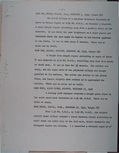 First page of Wilbert Smith Archives Files Box 1131 11 1131-11-p062