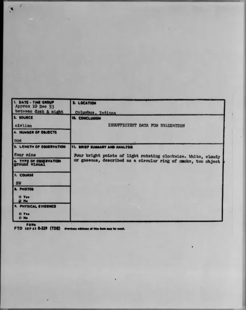 First page of 1953.12 - 6778927 - Columbus, Indiana