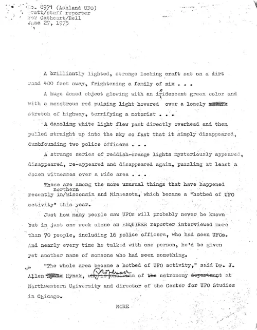 First page of Natl Enquirer Bob Pratt Wisc 2