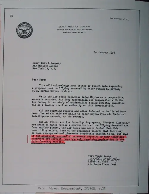 First page of Wilbert Smith Archives Files Box 1130 03 1130-03-p028