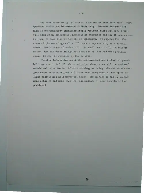 First page of Wilbert Smith Archives Files Box 1136 11 1136-11-p013