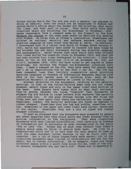 First page of Wilbert Smith Archives Files Box 1131 03 1131-03-p100