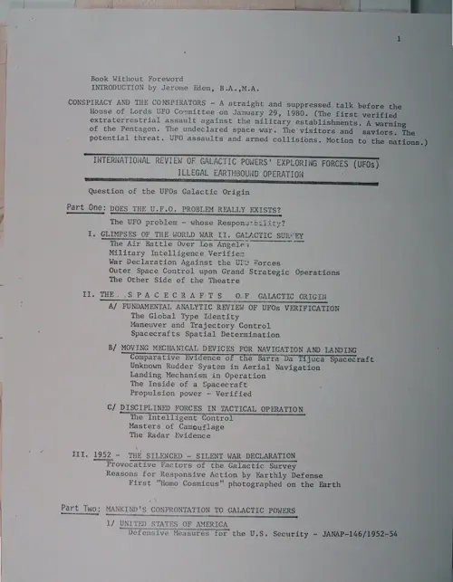 First page of Wilbert Smith Archives Files Box 1130 21 1130-21-p128