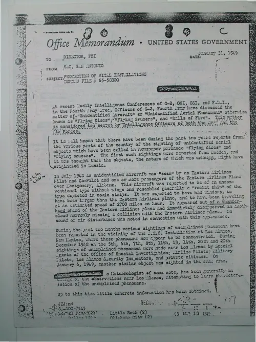 First page of Wilbert Smith Archives Files Box 1136 13 1136-13-p013