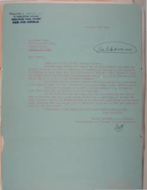 First page of Wilbert Smith Archives Files Box 1131 04 1131-04-p013
