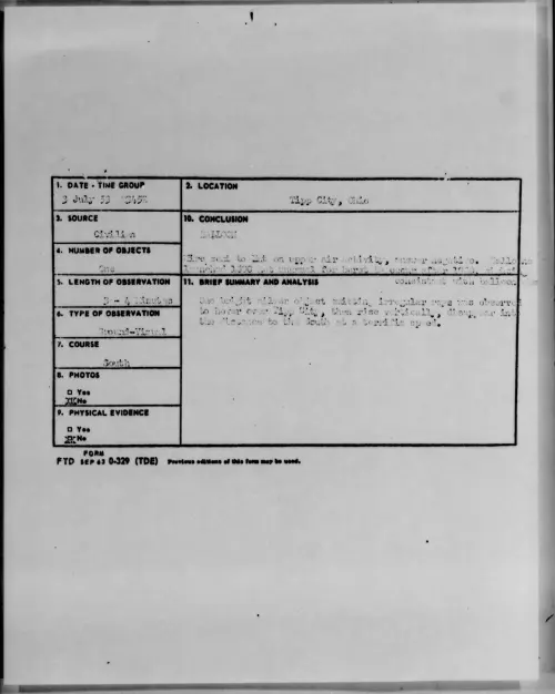 First page of 1953.07 - 6977990 - Tipp City, Ohio