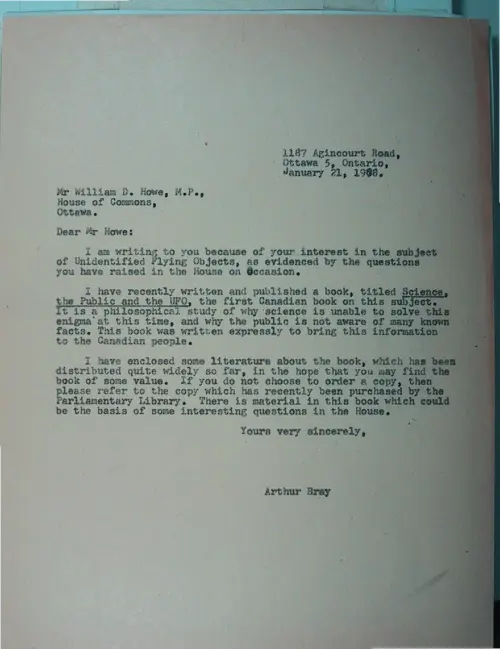 First page of Wilbert Smith Archives Files Box 1130 19 1130-19-p020
