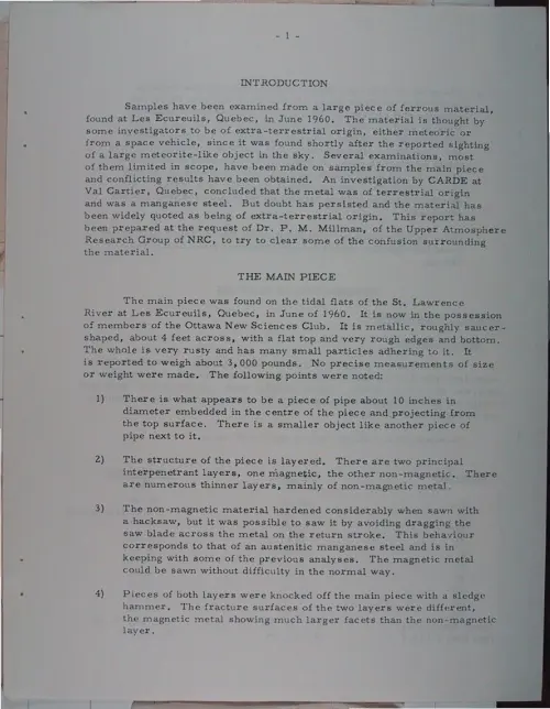 First page of Wilbert Smith Archives Files Box 1131 19 1131-19-p066