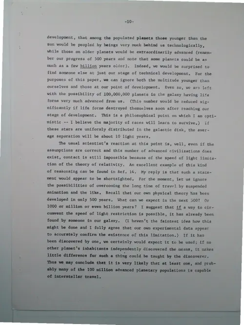 First page of Wilbert Smith Archives Files Box 1136 11 1136-11-p012