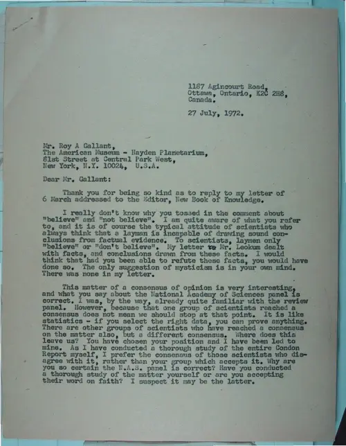 First page of Wilbert Smith Archives Files Box 1131 07 1131-07-p013