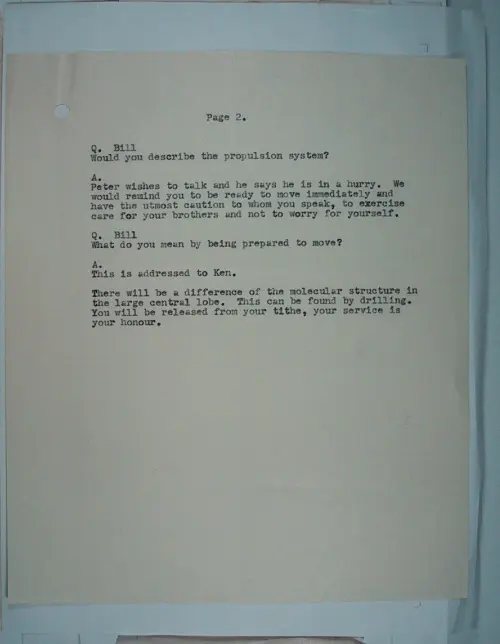 First page of Wilbert Smith Archives Files Box 1131 19 1131-19-p242