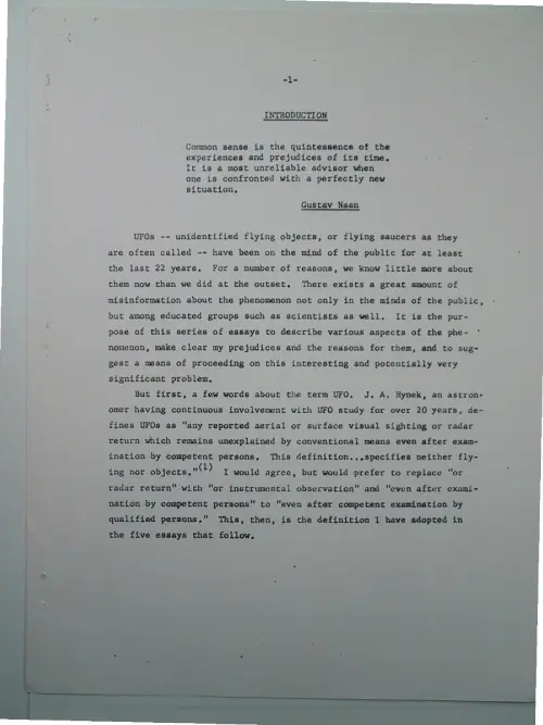 First page of Wilbert Smith Archives Files Box 1136 11 1136-11-p003