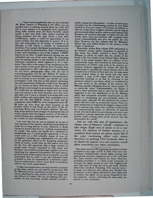 First page of Wilbert Smith Archives Files Box 1131 19 1131-19-p136