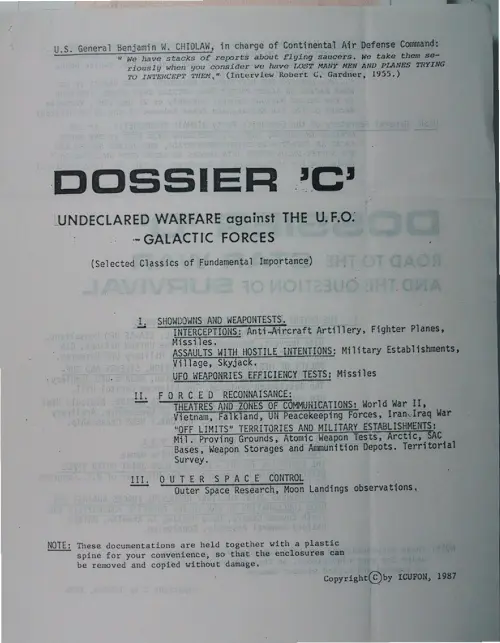 First page of Wilbert Smith Archives Files Box 1130 21 1130-21-p201